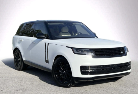 white range rover